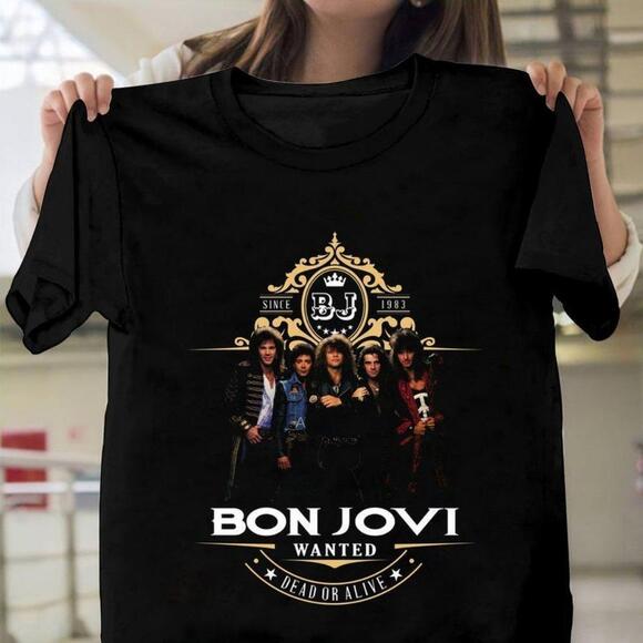 Brooke
B Other - Bon Jovi Rock Band Fan Classic Music Graphic T-Shirt